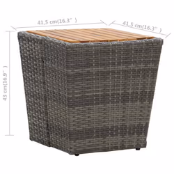 VidaXL 46198 table de jardin - Vue supplémentaire 5