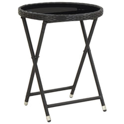VidaXL 46203 table de jardin Noir