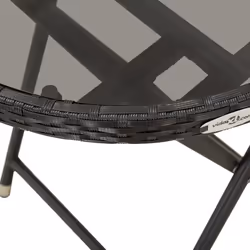 VidaXL 46203 table de jardin Noir - Vue supplémentaire 5