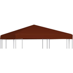 Vidaxl - Toile supérieure de gazebo 310 g/m² 3x3 m Terre cuite