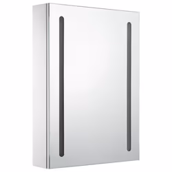 VidaXL 285117 miroir de salle de bain et armoire de rangement pour évier