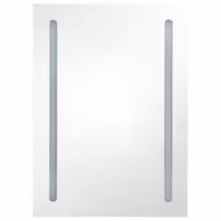VidaXL 285117 miroir de salle de bain et armoire de rangement pour évier - Vue supplémentaire 4