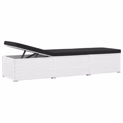 VidaXL 46229 chaise d'extérieur Linge Siège rembourré Polyuréthane, Acier Blanc - Vue supplémentaire 7