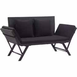 Ce lit de bronzage / banc de jardin d'extérieur combine le style et la fonctionnalité et va devenir le point central de votre ...