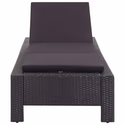 VidaXL 46237 chaise d'extérieur Linge Siège rembourré Polyuréthane, Acier Noir - Vue supplémentaire 4