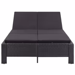 VidaXL 46241 lit d'extérieur Noir - Vue supplémentaire 4