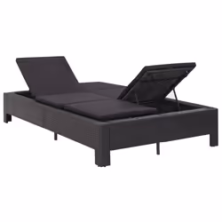 VidaXL 46241 lit d'extérieur Noir - Vue supplémentaire 7