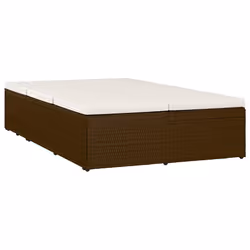VidaXL 46243 lit d'extérieur Marron, Crème, Blanc - Vue supplémentaire 4