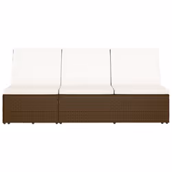 VidaXL 46243 lit d'extérieur Marron, Crème, Blanc - Vue supplémentaire 5