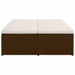 VidaXL 46243 lit d'extérieur Marron, Crème, Blanc - Vue supplémentaire 6