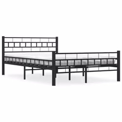 VidaXL 285277, Noir, 1270 mm, 2,1 m, 760 mm, 1200 x 2000 mm, 1 pièce(s)