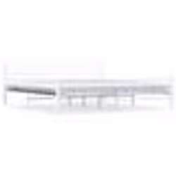 vidaXL Cadre de lit sans matelas blanc métal 200x200 cm - 200 x 200 cm