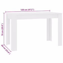 VidaXL 800432 table de cuisine et de salle à manger