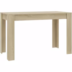 Cette table de salle à manger, conçue avec des lignes simples et propres, sera un excellent choix pour votre salle à manger o ...