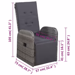 VidaXL 47678 ensemble de meubles de jardin - Vue supplémentaire 6