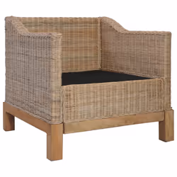 VidaXL 278614 canapé 2 siège(s) Crème, Naturel, Blanc - Vue supplémentaire 4
