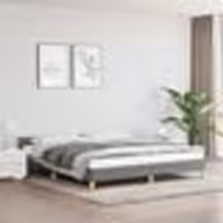 vidaXL Banc de jardin 120 cm Noir Résine tressée et bois d'acacia - TU