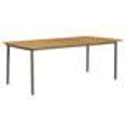 vidaXL Table de jardin 200x100x72 cm Bois d'acacia solide et acier - TU