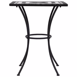 VidaXL 46707 table de jardin Noir