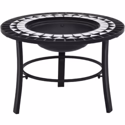 Ce foyer fera un atout décoratif et ajoutera à l'atmosphère de votre jardin ou décoration de patio, tout en vous réchauffant  ...
