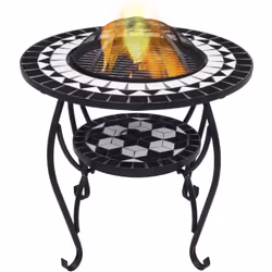 Ce foyer fera un atout décoratif et ajoutera à l'atmosphère de votre jardin ou décoration de patio, tout en vous réchauffant ...