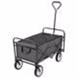 vidaXL Chariot à main pliable Acier Gris - TU