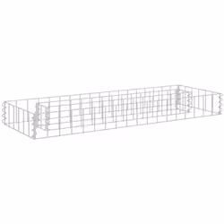 Ce lit surélevé à gabion vous permet de créer facilement une bordure sécurisée mais élégante pour un parterre de fleurs ou de ...