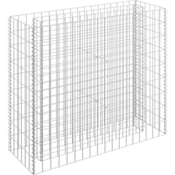 Vidaxl - Lit surélevé à gabion Acier galvanisé 90x30x90 cm