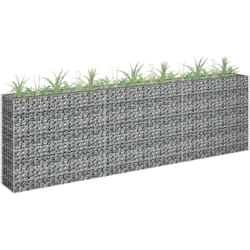 Vidaxl - Lit surélevé à gabion Acier galvanisé 270x30x90 cm