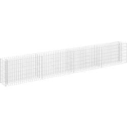 Vidaxl - Lit surélevé à gabion Acier galvanisé 360x30x60 cm