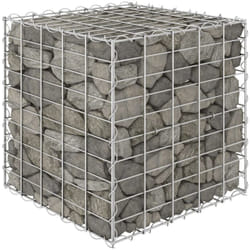 Vidaxl - Lit surélevé cube à gabion Fil d'acier 50x50x50 cm