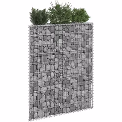 Ce lit surélevé à gabion vous permet de créer facilement une bordure sécurisée mais élégante pour un parterre de fleurs ou de ...