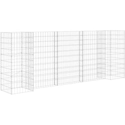 Vidaxl - Jardinière à gabion en h Fil d'acier 260x40x100 cm