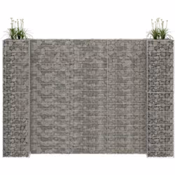 Description générale Cette jardinière à gabion vous permet de créer facilement une bordure sécurisée mais élégante pour un pa ...