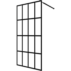 Vidaxl - cran de douche Verre trempé dépoli 90x195 cm