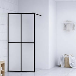 vidaXL Écran de douche Verre trempé dépoli 80x195 cm - TU