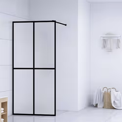 Apportez un air d'esthétique industrielle à votre salle de bain avec cet écran de douche moderne ! Il offre un style exquis a ...