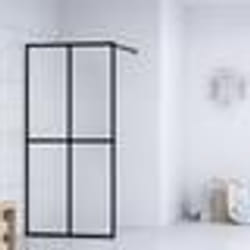 vidaXL Écran de douche Verre trempé dépoli 140x195 cm - TU
