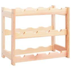 VidaXL 286191 porte-bouteilles Bois