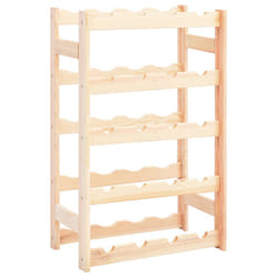 VidaXL 286193 porte-bouteilles Bois