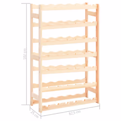 VidaXL 286195 porte-bouteilles Bois - Vue supplémentaire 6