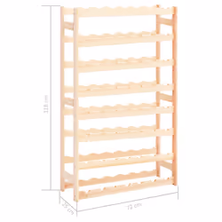 VidaXL 286196 porte-bouteilles Bois - Vue supplémentaire 6
