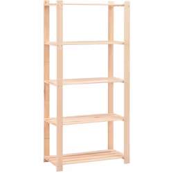 Notre étagère de rangement en bois massif est une solution idéale pour l'entreposage domestique et commercial, comme dans la  ...
