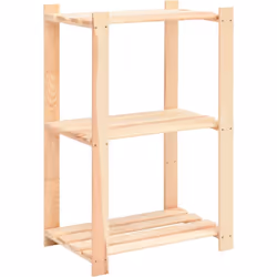 Notre étagère de rangement en bois massif est une solution idéale pour l'entreposage domestique et commercial, comme dans la  ...