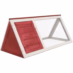 Cette cage deluxe en bois pour animaux convient à la garde des lapins et d'autres petits animaux. Elle a un design de qualité ...