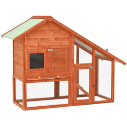 Vidaxl - Clapier 140x63x120 cm Bois de sapin massif