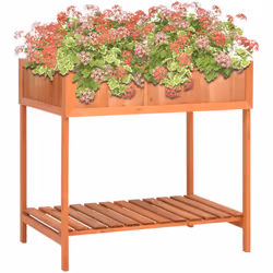 Cette jardinière à herbes en bois est pratique et attrayante pour exposer vos herbes et idéale pour un petit jardin, patio ou ...