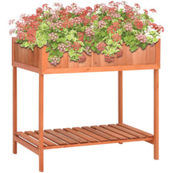 Vidaxl - Jardinière à herbes 80x60x80 cm Bois de sapin massif