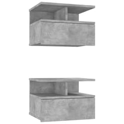 VidaXL 800414 Table de nuit et table de chevet Couleur du béton