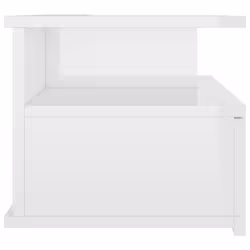 VidaXL 800418 Table de nuit et table de chevet Blanc - Vue supplémentaire 5